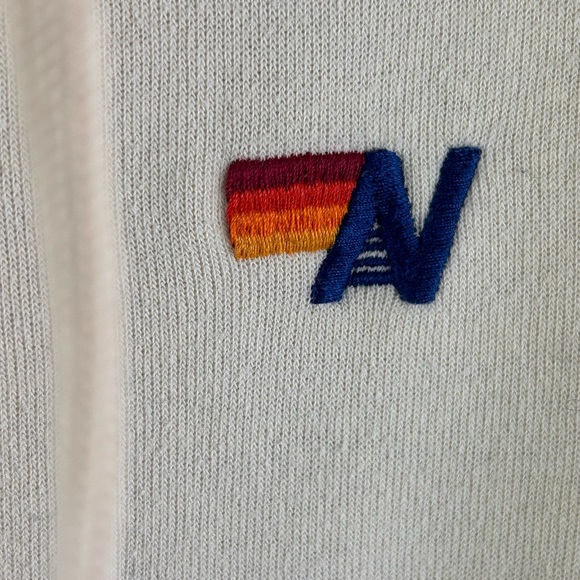 Aviator Nation NINJA PULLOVER HOODIE - VINTAGE WHITE size small - Picture 6 of 8